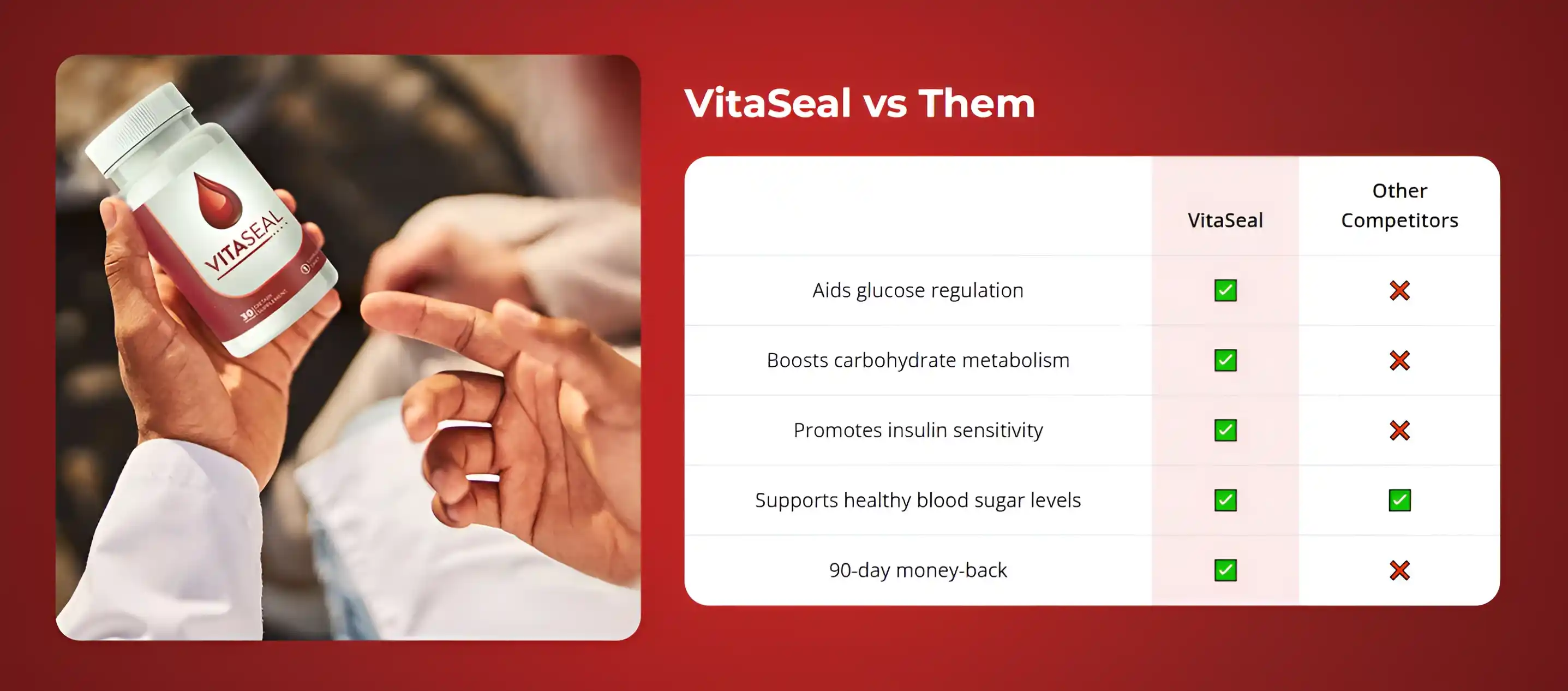 VitaSeal blood sugar supplement